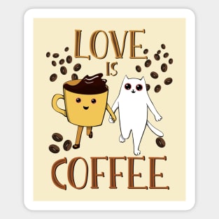 Coffee love Sticker